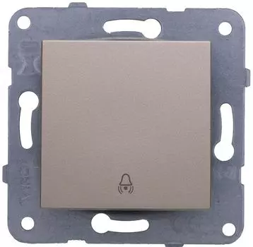 Выключатель Panasonic Karre&amp;Arkedia, 1кл., скрытый монтаж, механизм без накладки и рамки, бронза (wktt00192br-ru)