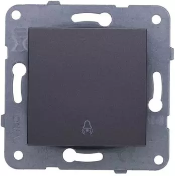 Выключатель Panasonic Karre&amp;Arkedia, 1кл., скрытый монтаж, механизм без накладки и рамки, дымчатый (wktt00182dg-ru)