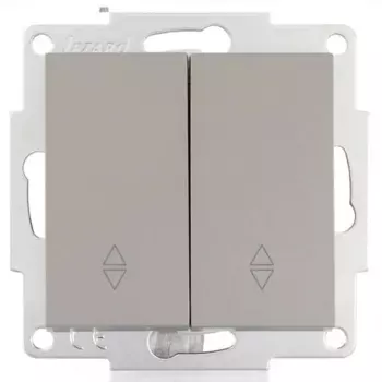 Выключатель проходной LEZARD VESNA, 2кл., открытый монтаж, в сборе, кремовый (742-3588-106)