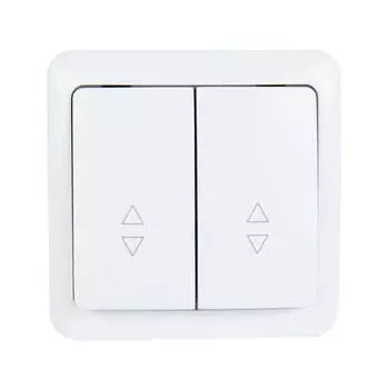 Выключатель проходной LEZARD Viola, 2кл., открытый монтаж, в сборе, белый (751-0200-106)