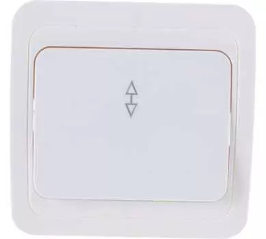 Выключатель проходной SMARTBUY Марс, 1кл., скрытый монтаж, в сборе, белый (SBE-02w-10-SW12-0)