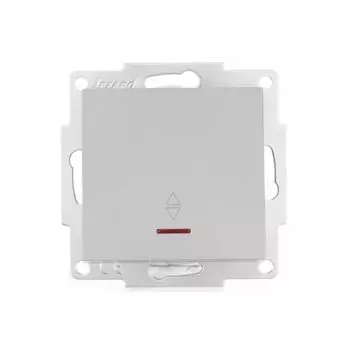 Выключатель промежуточный LEZARD 742-3588-107, 1кл., скрытый монтаж, в сборе, белый (742-3588-107)