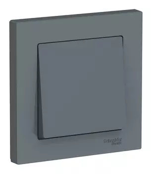 Выключатель Schneider Electric AtlasDesign, 1кл., скрытый монтаж, в сборе, ГРИФЕЛЬ (ATN000712)