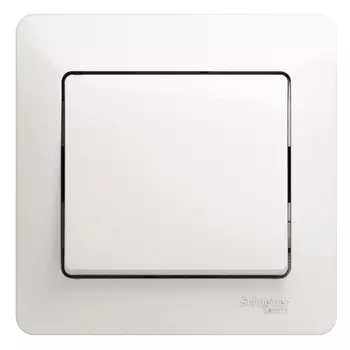 Выключатель Schneider Electric GLOSSA, 1кл., скрытый монтаж, в сборе, жемчуг (GSL000612)