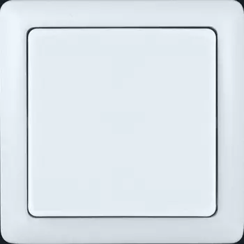 Выключатель одноклавишный наружный 250В 6А белый (VA16-131-B)