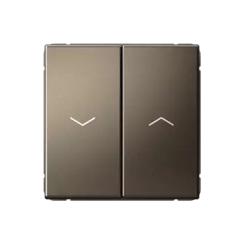 Выключатель Systeme Electric ArtGallery, 2кл., скрытый монтаж, механизм с накладкой без рамки, мокко (GAL000619)
