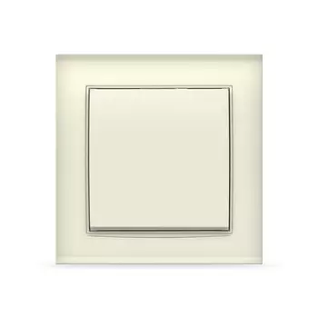 Выключатель UNIVersal Бриллиант 7948585, 1кл., скрытый монтаж, в сборе, слоновая кость (7948585)
