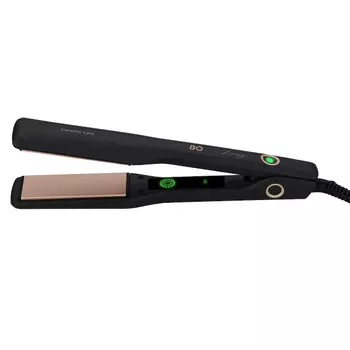 Выпрямитель BQ HS2021, 230°C, 50Вт, керамическое покрытие, режимов: 5, 1.8м, черный/золотистый (HS2021)