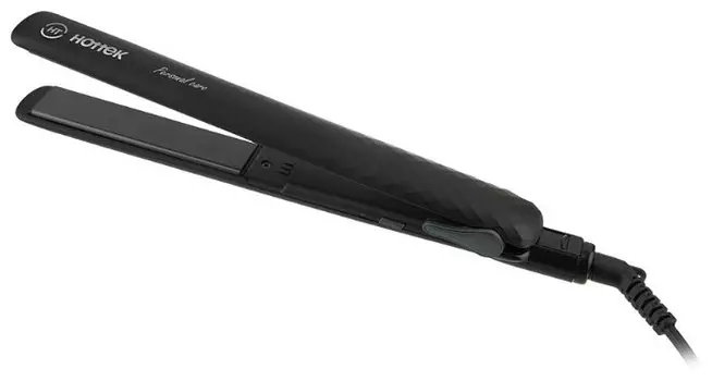 Выпрямитель для волос HOTTEK HT-964-250, 190°C, 35Вт, керамическое покрытие, 1 режим, 1.8м, -, черный (HT-964-250)