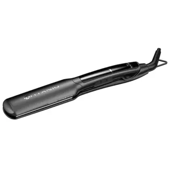 Выпрямитель Ga.Ma X-WIDE DIGITAL PTC 4D TITANIO , 230°C, 40 Вт, титановое покрытие, режимов: 5, петля для подвешивания, 2.5 м, черный (GI3036)