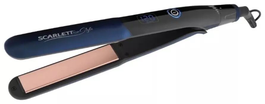 Выпрямитель Scarlett SC-HS60T83, 42Вт, керамическое покрытие, петля для подвешивания, черно-синий