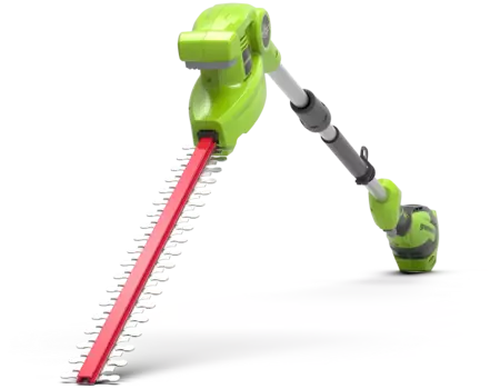 Высоторез-кусторез Greenworks G40PHA, аккумуляторный, Li-Ion, 40 В, длина лезвия 51 см, 3.5 кг (2300407) без акб и зу