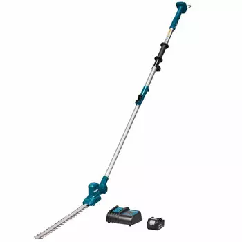 Высоторез-кусторез Makita DUN461WSF, аккумуляторный, 250 Вт, Li-Ion, 3 А·ч, 18 В, длина лезвия 46 см, 3.7 кг (DUN461WSF) АКБ и ЗУ