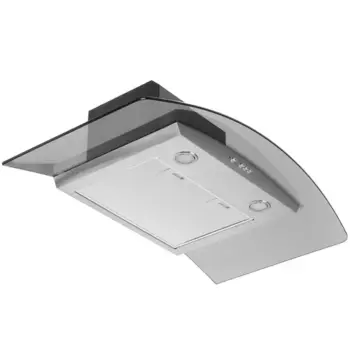 Вытяжка каминная Elikor Аметист 90Н-650-К3Д, нержавеющая сталь (КВ II М-650-90-313)