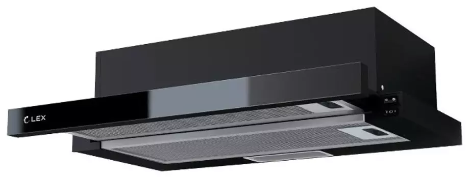 Вытяжка встраиваемая Lex Hubble Hubble G 500, черный (CHAT000036)