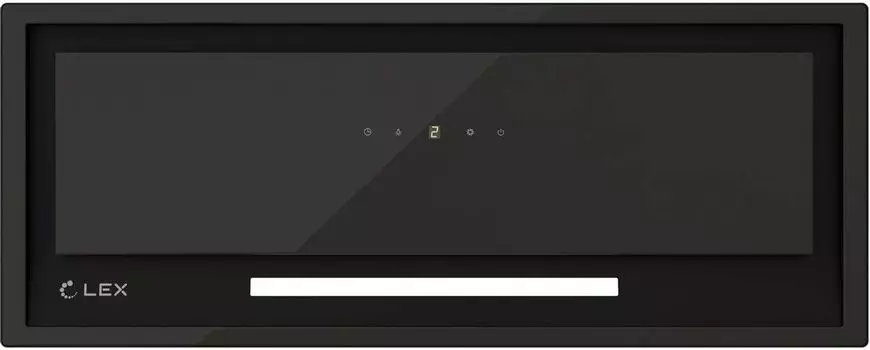 Вытяжка встраиваемая Lex Hyper 600 GS GR, черный (CHAT000136)