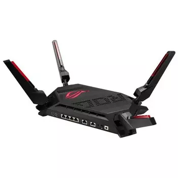 Wi-Fi роутер ASUS ROG GT-AX6000, 802.11a/b/g/n/ac/ax, 2.4 / 5 ГГц, до 4.8 Гбит/с, LAN 6x1 Гбит/с, WAN 1x2.5 Гбит/с, внешних антенн: 4, 1xUSB 2.0, 1xUSB 3.0, LTE (90IG0780-MO3B00)