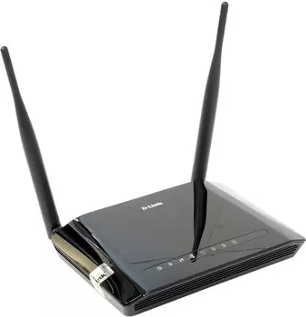 Wi-Fi роутер D-link DIR-615S, 802.11n, 2.4 ГГц, до 300 Мбит/с, LAN 4x100 Мбит/с, WAN 1x100 Мбит/с, внешних антенн: 2x5dBi (DIR-615S/A1C)
