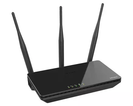 Wi-Fi роутер D-link DIR-806A, 802.11a/b/g/n/ac, 2.4 / 5 ГГц, до 733 Мбит/с, LAN 4x100 Мбит/с, WAN 1x100 Мбит/с, внешних антенн: 3x5dBi (DIR-806A/RU/B1A)