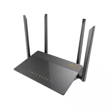 Wi-Fi роутер D-Link DIR-841/GF, 802.11a/b/g/n/ac, 2.4 / 5 ГГц, до 867 Мбит/с, LAN 4x100 Мбит/с, WAN 1x1 Гбит/с, внешних антенн: 4x5 дБи (DIR-841/GFRU/A2A)