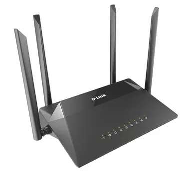 Wi-Fi роутер D-link DIR-842, 802.11a/b/g/n/ac, 2.4 / 5 ГГц, до 1.17 Гбит/с, LAN 4x1 Гбит/с, WAN 1x1 Гбит/с, внешних антенн: 4x5dBi (DIR-842/RU/R4A)