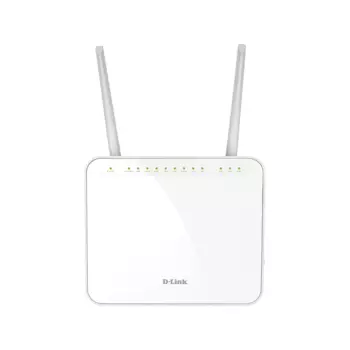 Wi-Fi роутер D-Link DVG-5402G, 802.11a/b/g/n/ac, 2.4 / 5 ГГц, до 1.17 Гбит/с, LAN 7x1 Гбит/с, WAN 1x1 Гбит/с, внешних антенн: 2x5 дБи, 1xUSB 2.0 (DVG-5402G/R1A)