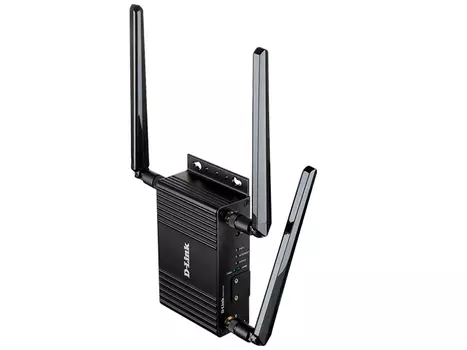 Wi-Fi роутер D-link DWM-312W, 802.11a/b/g/n, 2.4 ГГц, до 150 Мбит/с, LAN 1x100 Мбит/с, WAN 1x100 Мбит/с, внешних антенн: 3, LTE (DWM-312W/A1A)