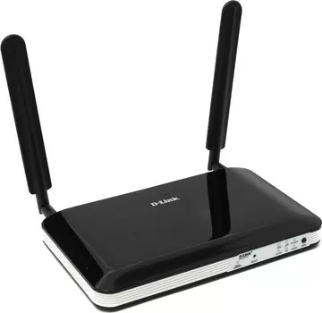 Wi-Fi роутер D-Link DWR-921, 802.11n, 2.4 ГГц, до 150 Мбит/с, LAN 4x100 Мбит/с, внешних антенн: 2, LTE