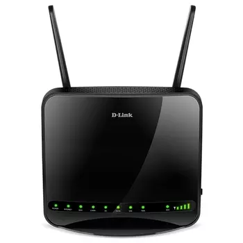 Wi-Fi роутер D-link DWR-953, 802.11a/b/g/n/ac, 2.4 / 5 ГГц, до 867 Мбит/с, LAN 4x1 Гбит/с, WAN 1x1 Гбит/с, внешних антенн: 2x3dBi, внутренних антенн: 4 x3dBi