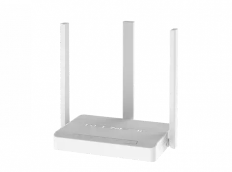 Wi-Fi роутер Keenetic City , 802.11a/b/g/n/ac, 2.4 / 5 ГГц, до 733 Мбит/с, LAN 3x100 Мбит/с, WAN 1x100 Мбит/с, внешних антенн: 3x5dBi (KN-1511)