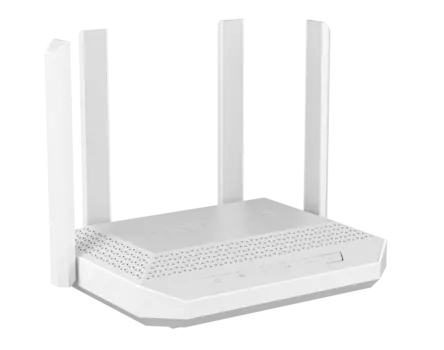 Wi-Fi роутер Keenetic Giga, 802.11a/b/g/n/ac/ax, 2.4 / 5 ГГц, до 2.98 Гбит/с, LAN 4x1 Гбит/с, WAN 1x2.5 Гбит/с, внешних антенн: 4, 1xUSB 2.0, 1xUSB 3.0 (KN-1012)