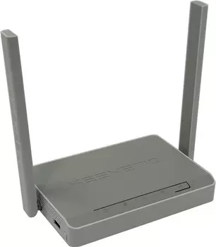 Wi-Fi роутер Keenetic Omni, 802.11n, 2.4 ГГц, до 300 Мбит/с, LAN 4x100 Мбит/с, WAN 1x100 Мбит/с, внешних антенн: 2x5dBi, 1шт.xUSB 2.0 (KN-1410)