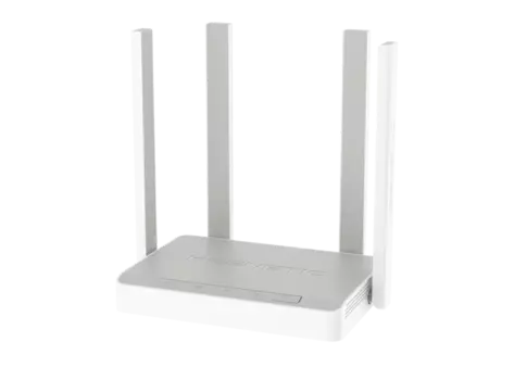 Wi-Fi роутер Keenetic Speedster, 802.11a/b/g/n/ac, 2.4 / 5 ГГц, до 1.2 Гбит/с, LAN 3x1 Гбит/с, WAN 1x1 Гбит/с, внешних антенн: 4x5dBi (KN-3012)
