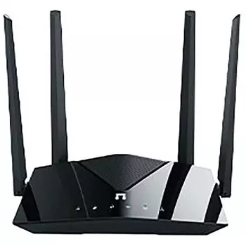 Wi-Fi роутер Netis W1500AG, 802.11a/b/g/n/ac/ax, 2.4 / 5 ГГц, до 1.47 Гбит/с, LAN 3x1 Гбит/с, WAN 1x1 Гбит/с, внешних антенн: 4x5 дБи (W1500AG)