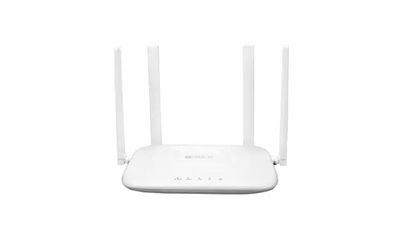 Wi-Fi роутер ORIGO OWR1230ACF, 802.11a/b/g/n/ac, 2.4 / 5 ГГц, до 1.17 Гбит/с, LAN 3x100 Мбит/с, WAN 1x100 Мбит/с, внешних антенн: 4x5 дБи (OWR1230ACF/A1A)