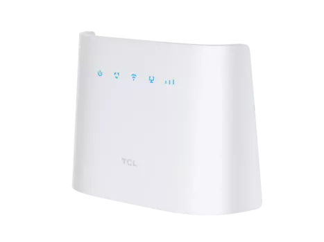 Wi-Fi роутер TCL LINKHUB HH132, 802.11a/b/g/n/ac/ax, 2.4 / 5 ГГц, до 600 Мбит/с, LAN 2x1 Гбит/с, внутренних антенн: 2, LTE (TCL-HH132VM2BLCPB1)