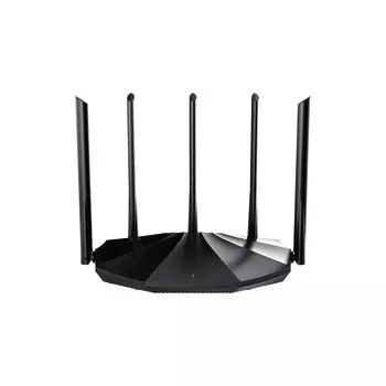 Wi-Fi роутер Tenda TX2 PRO, 802.11a/b/g/n/ac/ax, 2.4 / 5 ГГц, до 1.5 Гбит/с, LAN 3x1 Гбит/с, WAN 1x1 Гбит/с, внешних антенн: 5x6 дБи (TX2 PRO)