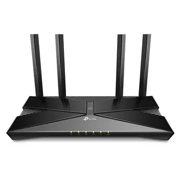 Wi-Fi роутер TP-LINK Archer AX50, 802.11a/b/g/n/ac/ax, 2.4 / 5 ГГц, до 2.98 Гбит/с, LAN 4x1 Гбит/с, WAN 1x1 Гбит/с, внешних антенн: 4, 1xUSB 3.0 (Archer AX50 AX3000)