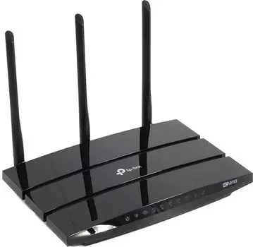 Wi-Fi роутер TP-LINK Archer C1200, 802.11a/b/g/n/ac, 2.4 / 5 ГГц, до 1.17 Гбит/с, LAN 4x1Гбит/с, WAN 1x1Гбит/с, внешних антенн: 3, 1xUSB 2.0