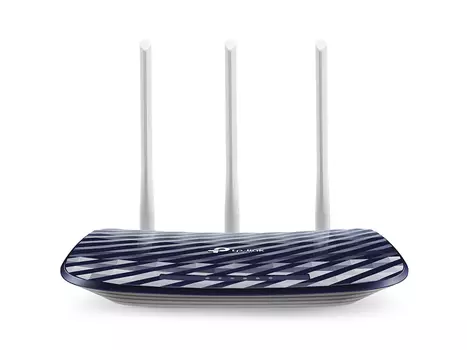 Wi-Fi роутер TP-Link Archer C20(RTC), 802.11a/b/g/n/ac, 2.4 / 5 ГГц, до 733 Мбит/с, LAN 4x100 Мбит/с, WAN 1x100 Мбит/с, внешних антенн: 3 (Archer C20(RTC))