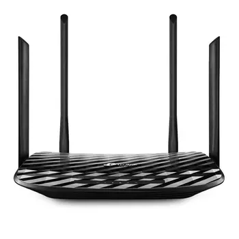 Wi-Fi роутер TP-LINK EC225-G5, 802.11a/b/g/n/ac, 2.4 / 5 ГГц, до 1.27 Гбит/с, LAN 3x1 Гбит/с, WAN 1x1 Гбит/с, внешних антенн: 4 (TL-EC225-G5)