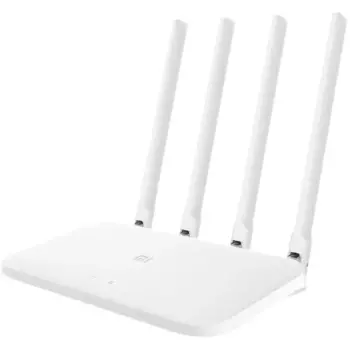 Wi-Fi роутер Xiaomi Mi WiFi Router 4A, 802.11a/b/g/n/ac, 2.4 / 5 ГГц, до 1.17 Гбит/с, LAN 2x100 Мбит/с, WAN 1x100 Мбит/с, внешних антенн: 4x4 дБи (DVB4222CN)