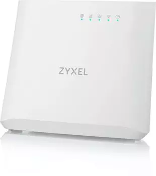 Wi-Fi роутер ZYXEL N300 , 802.11b/g/n, 2.4 ГГц, до 300 Мбит/с, LAN 4x100 Мбит/с, внутренних антенн: 2, LTE (LTE3202-M437-EUZNV1F )