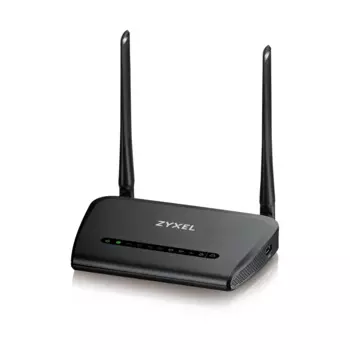 Wi-Fi роутер ZYXEL NBG6515, 802.11a/b/g/n/ac, 2.4 / 5 ГГц, до 733 Мбит/с, LAN 4x1 Гбит/с, WAN 1x1 Гбит/с, внешних антенн: 2x3dBi, 1xUSB 2.0 (NBG6515-EU0102F)