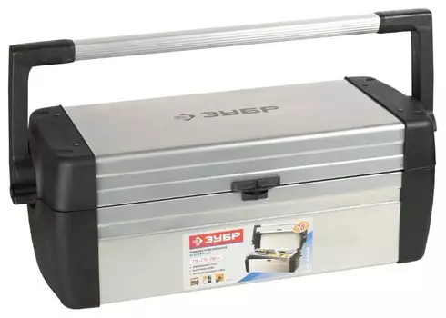 Ящик 71смx27смx26см, комбинированный, ручка, ЗУБР Профессионал Мастеровой (38151-28)