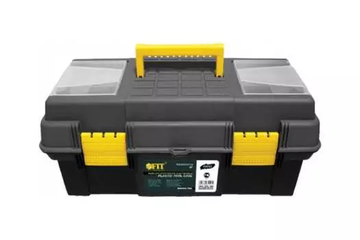 Ящик для инструмента 16" 41 см x 21 см x 18.5 см, пластик, ручка, FIT (65552)