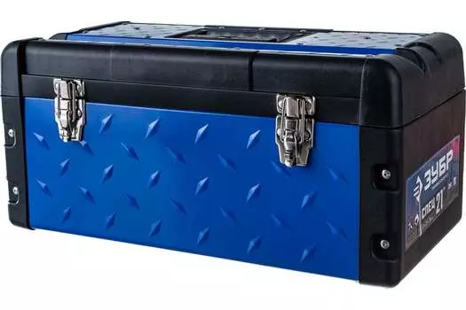 Ящик для инструмента 21" 53 см x 27 см x 24 см, комбинированный, ручка, ЗУБР Профессионал СПЕЦ-21 (38155-21_z01)