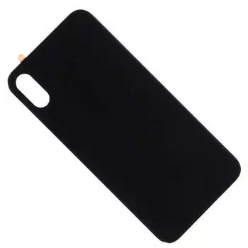 Задняя крышка для Apple iPhone X, черный (596383)