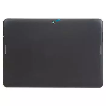 Задняя крышка для Asus TF103C-1A, рифленая поверхность, черный (702356)