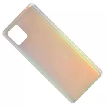 Задняя крышка для Samsung Galaxy Note 10 Lite N770F, серебристый (808209)